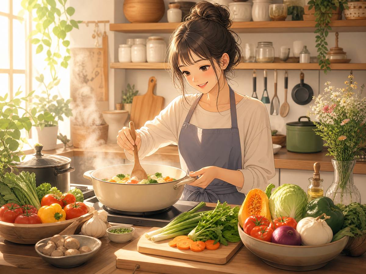 少妇生活技能动漫教程封面